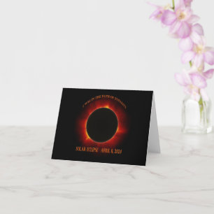 Total Solar Eclipse Card