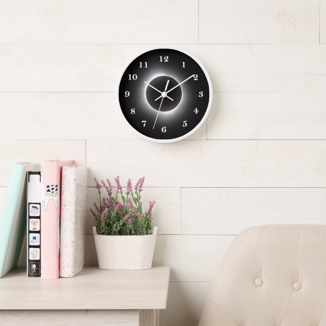 Total Solar Eclipse Clock (Reading Room)