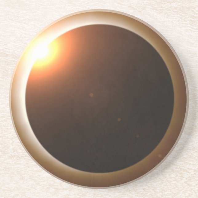 Total Solar Eclipse Coaster (Front)