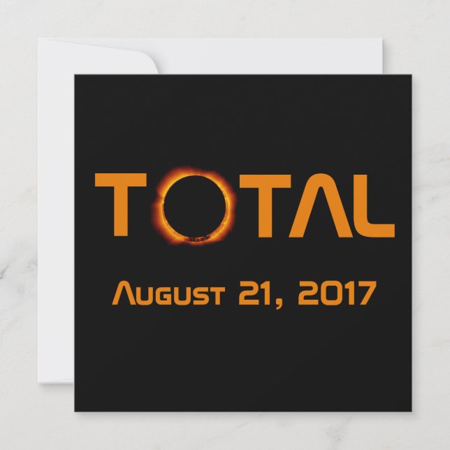 Total Solar Eclipse Event (Front)