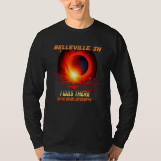 Total Solar Eclipse I Was There Belleville Indiana T-Shirt