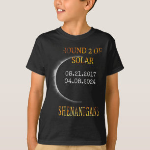 Total Solar Eclipse Illustration T-Shirt