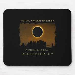 Total Solar Eclipse In Rochester New York  Mouse Pad