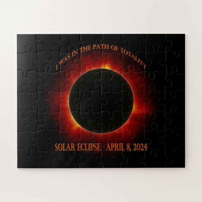 Total Solar Eclipse Jigsaw Puzzle (Horizontal)