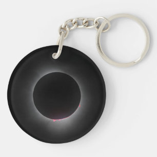 Total Solar Eclipse Keychain