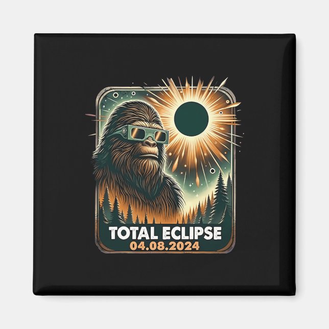 Total Solar Eclipse  Magnet (Front)