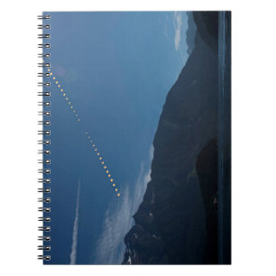 Total Solar Eclipse Mountain Time Lapse Notebook