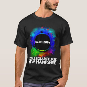 Total Solar Eclipse New Hampshire 2024 Totality Co T-Shirt