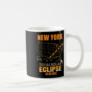 Total Solar Eclipse New York  Coffee Mug