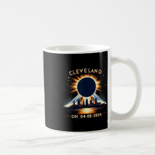 Total Solar Eclipse Oh April 08 2024 Cleveland Sol Coffee Mug