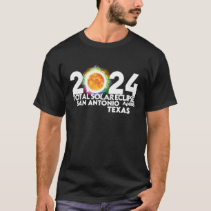 Total Solar Eclipse San Antonio Texas April 8 2024 T-Shirt
