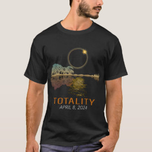 Total Solar Eclipse Shirt Totality Eclipse Guitar 
