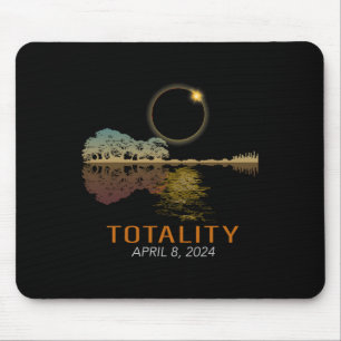 Total Solar Eclipse Shirt Totality Eclipse Guitar Mouse Pad