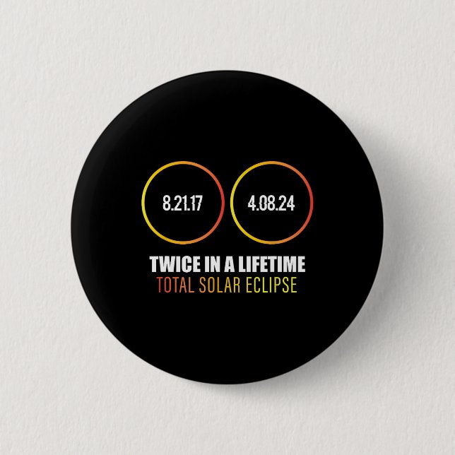 Total Solar Eclipse - Solar Eclipse  2 Inch Round Button (Front)