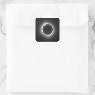 Total Solar Eclipse Square Sticker