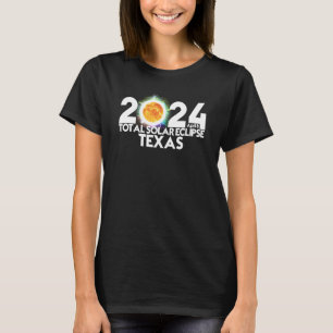 Total Solar Eclipse TEXAS 2024 American Totality T-Shirt