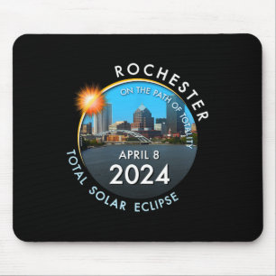 Total Solar Eclipse Totality Rochester New York 26 Mouse Pad