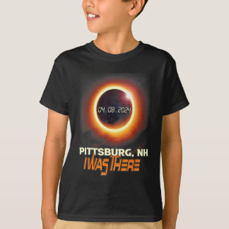 Total Solar Eclipse Ttsburg New Hampshire Nh  T-Shirt