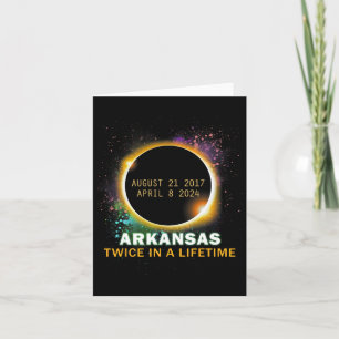 Total Solar Eclipse Twice In A Lifetime 2024 Card