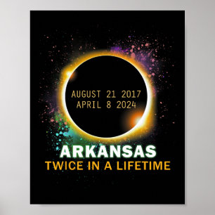 Total Solar Eclipse Twice In A Lifetime 2024  Poster