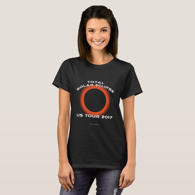 Total Solar Eclipse US Tour 2017 Women T-Shirt (Front Full)