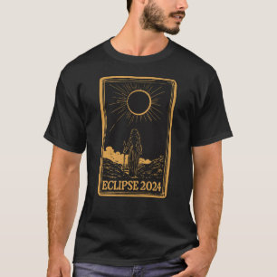 Total Solar Eclipse USA April 8, 2024 Celestial  T-Shirt