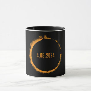 Total Solar Eclipse USA April 8, 2024 Mug