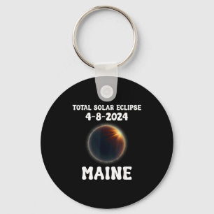 Total Solar Eclipse Watch North Keychain