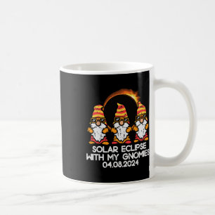 Total Solar Eclipse With Gnomies 04.08.2024 Men Wo Coffee Mug