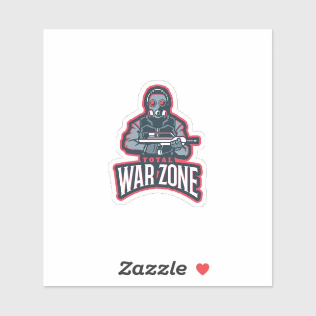 Total Warriors Competitive Gaming Gaming Logo Embl (Sheet)