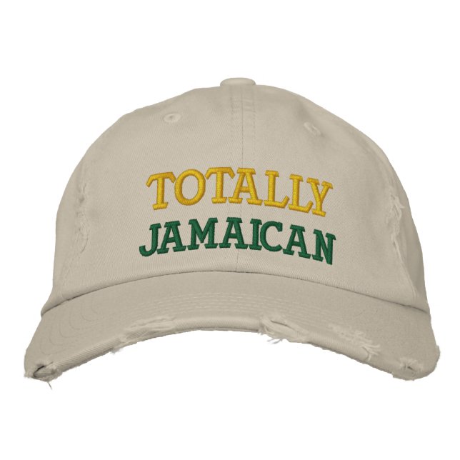 Totalement Jamaïque Casquette Chino (Devant)