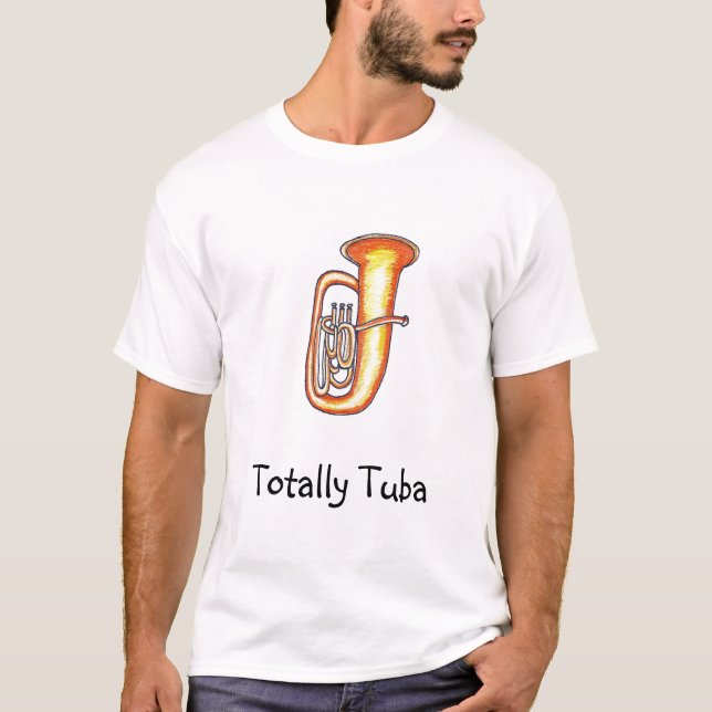 Totalement T-shirt de tuba (Devant)
