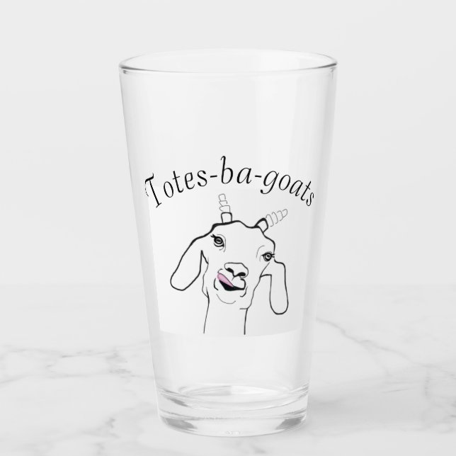 Totalement verre de chèvre (Devant)