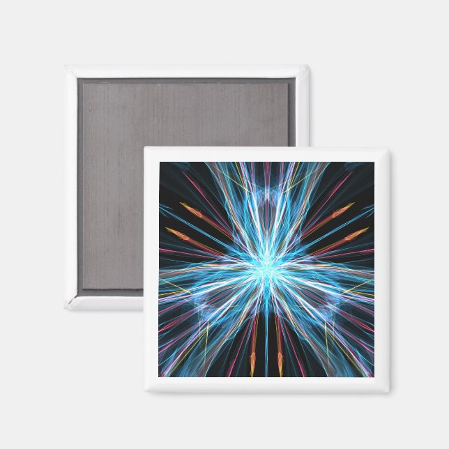 "Totalité" Magnet Art numérique par Joe Mastrofili (Recto/Verso)