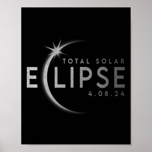 Totality 04 08 24 Total Solar Eclipse 2024 9  Poster