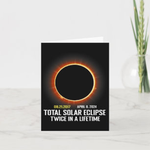 Totality 2024 Total Solar Eclipse Men Women Boy Gi Card