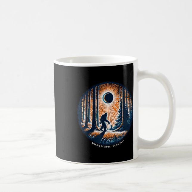 Totality April 8 2024 Total Solar Eclipse 3  Coffee Mug (Right)