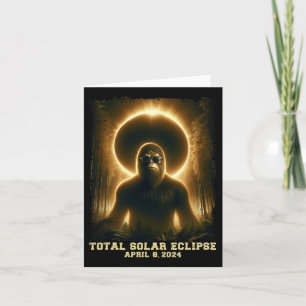 Totality April 8 2024 Total Solar Eclipse  Card