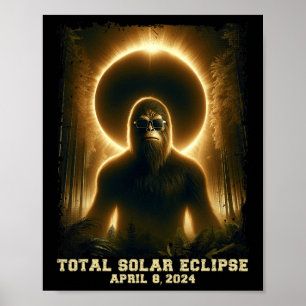 Totality April 8 2024 Total Solar Eclipse  Poster