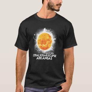 Totality Arkansas 2024 Total Solar Eclipse America T-Shirt