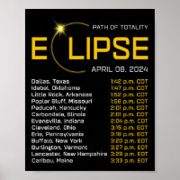 Totality Path 2024 Eclipse Map Total Eclipse Astro