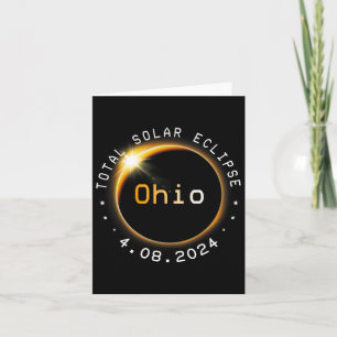 Totality Solar Eclipse 2024 4.08.24 Accessories  Card