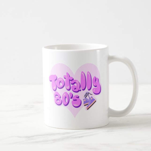 Totally 80s Heart Coffee Mug (Right)