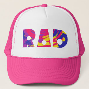 Totally 80s rad trucker hat