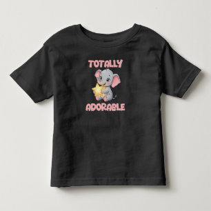 Totally Adorable Elephant Kids Toddler T-shirt