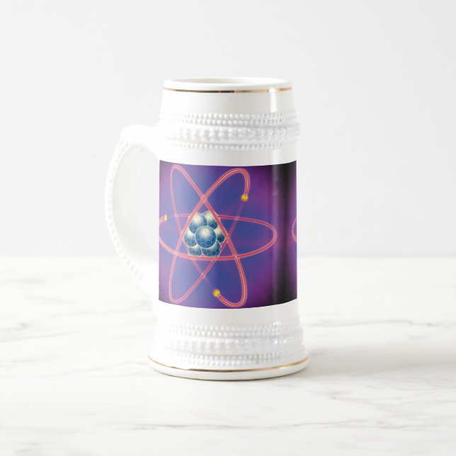 Totally Atomic Beer Stein (Front Left)