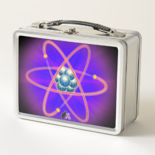 Totally Atomic Metal Lunch Box