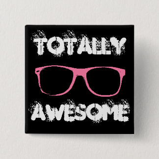 Totally Awesome 2 Inch Square Button