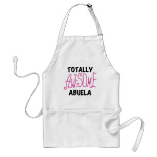 Totally Awesome Abuela Pink Tshirts and GIfts Standard Apron
