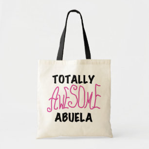 Totally Awesome Abuela Pink Tshirts and GIfts Tote Bag